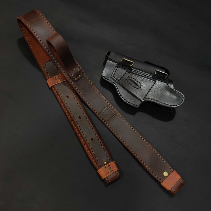 Оперативна кобура, кобура ПМ, кобура зі шкіри