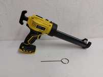 Pistolet do silikonu wyciskacz do silikonu na baterie DeWalt