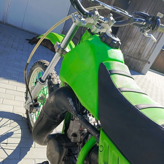 Kawasaki kx80 po remoncie sel A nicasil