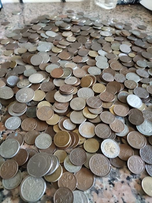 Moedas de escudo ( Portugal) lote de 6 kg