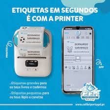 Máquina de encapar livros colibri e de etiquetas printer