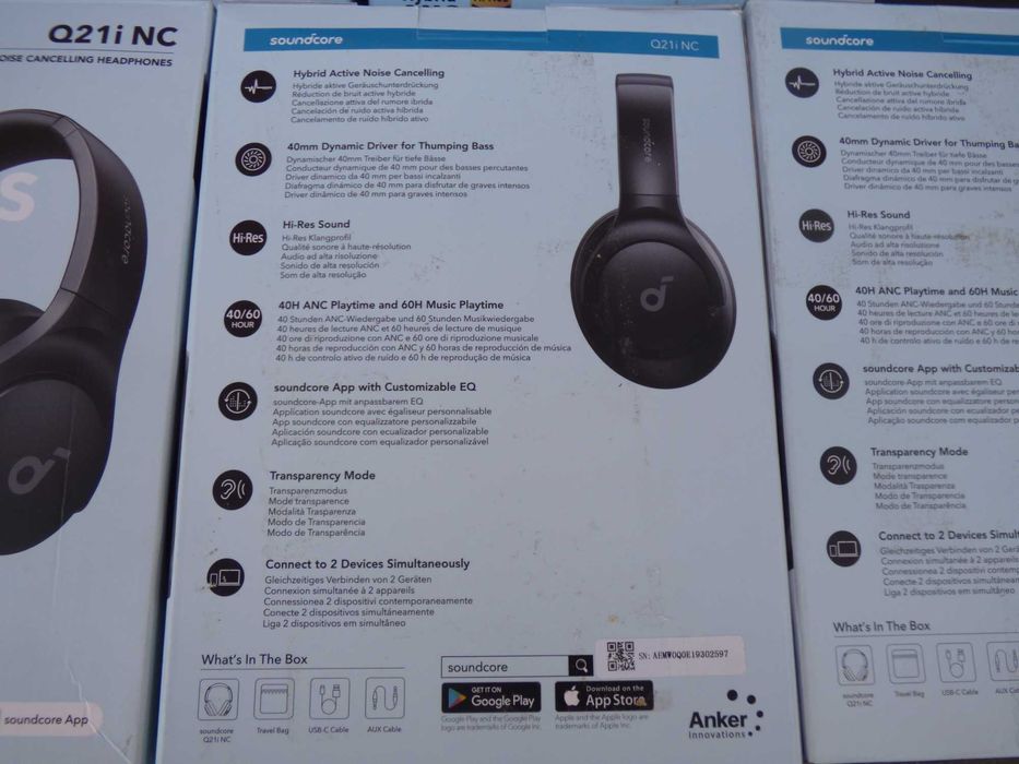 Навушники Anker SoundCore Q21i NC Black Bluetooth Over-Ear