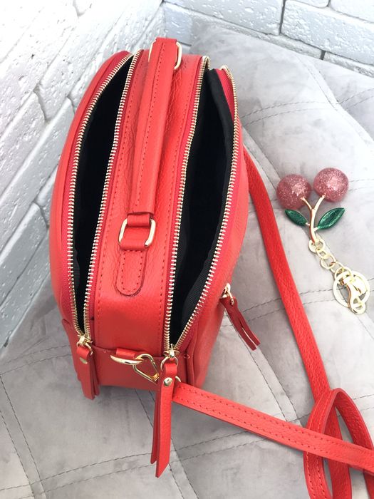 Шкіряна сумка Італія Virginia Conti Висока якість