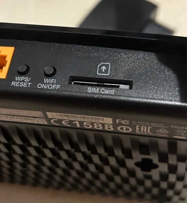 TP LINK MR200 LTE 4G Router ARCHER sem fios Wireless