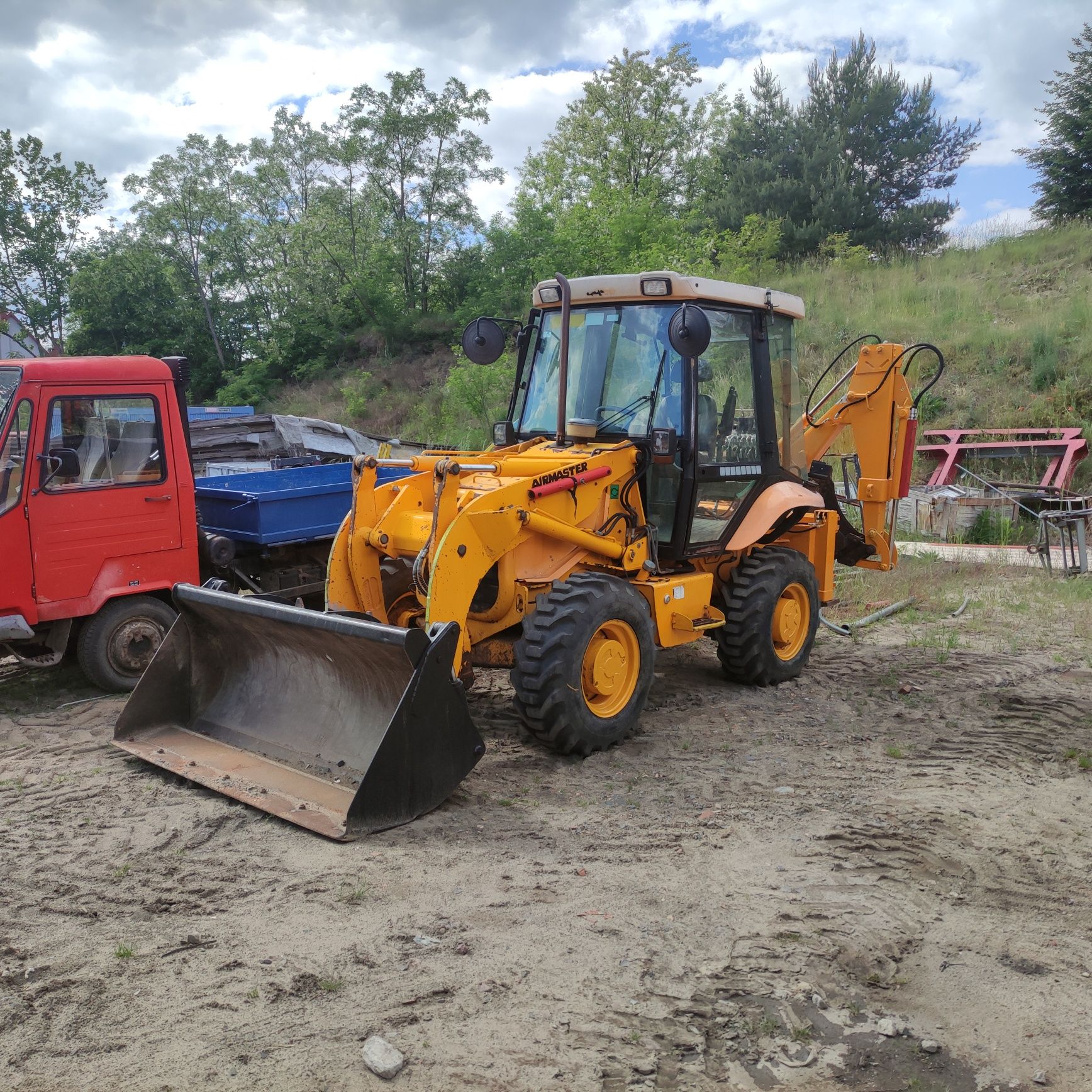 JCB 2CX, koparko ładowarka, ładowarka,krokodyl, teleskop