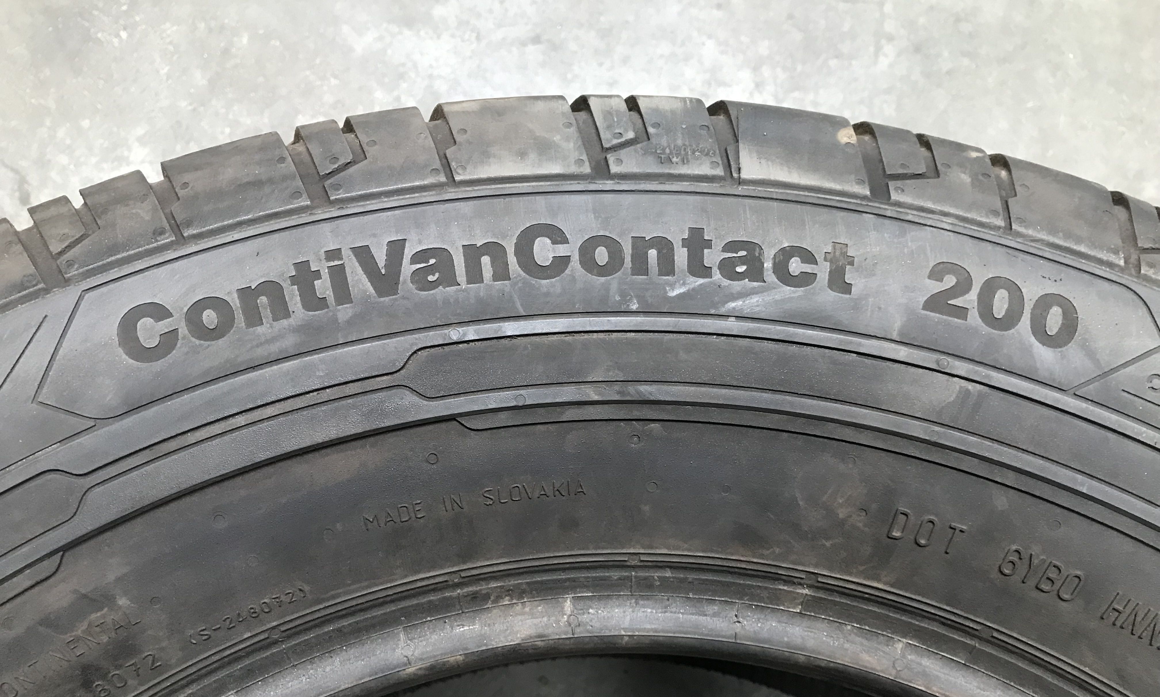 Opony dostawcze 235/65R16C 115/113R Continental ContiVanContact 200