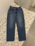 Niebieskie spodnie jeansowe H&M
