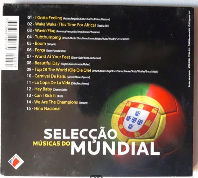 [CD] Selecção: Músicas do Mundial