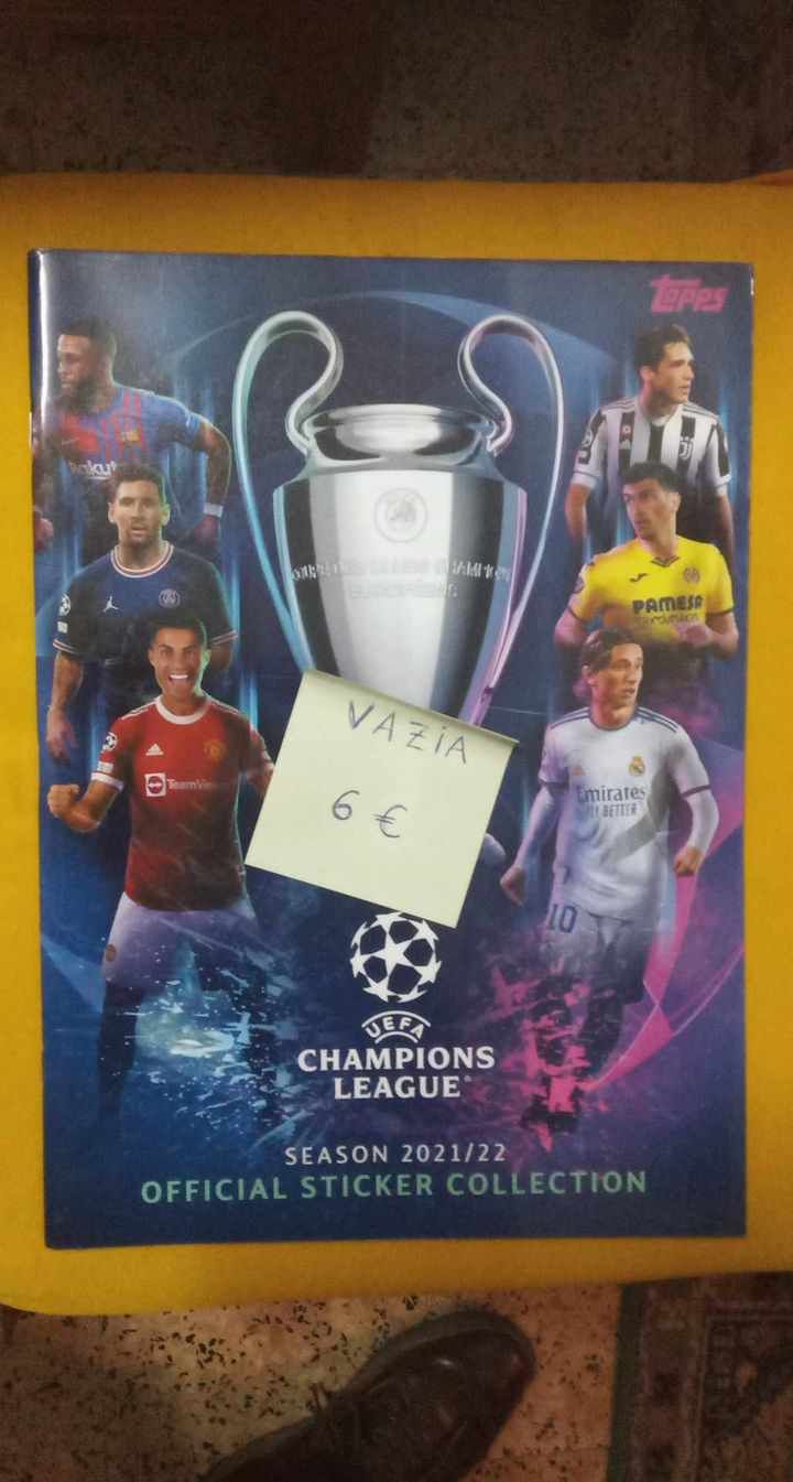 8 Cadernetas Champions League