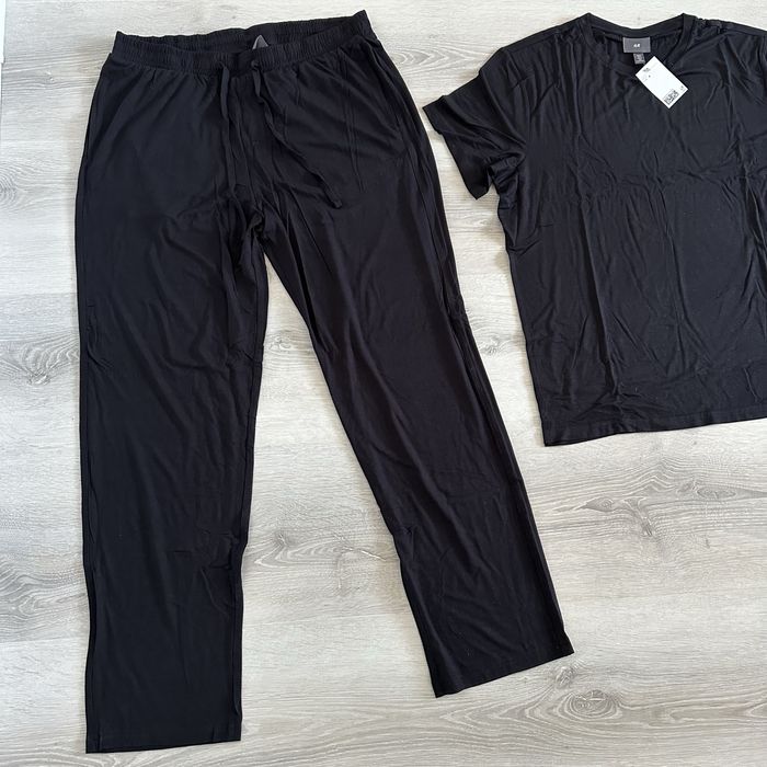 Чоловіча піжама з віскози H&M, комплект піжами hm унісекс