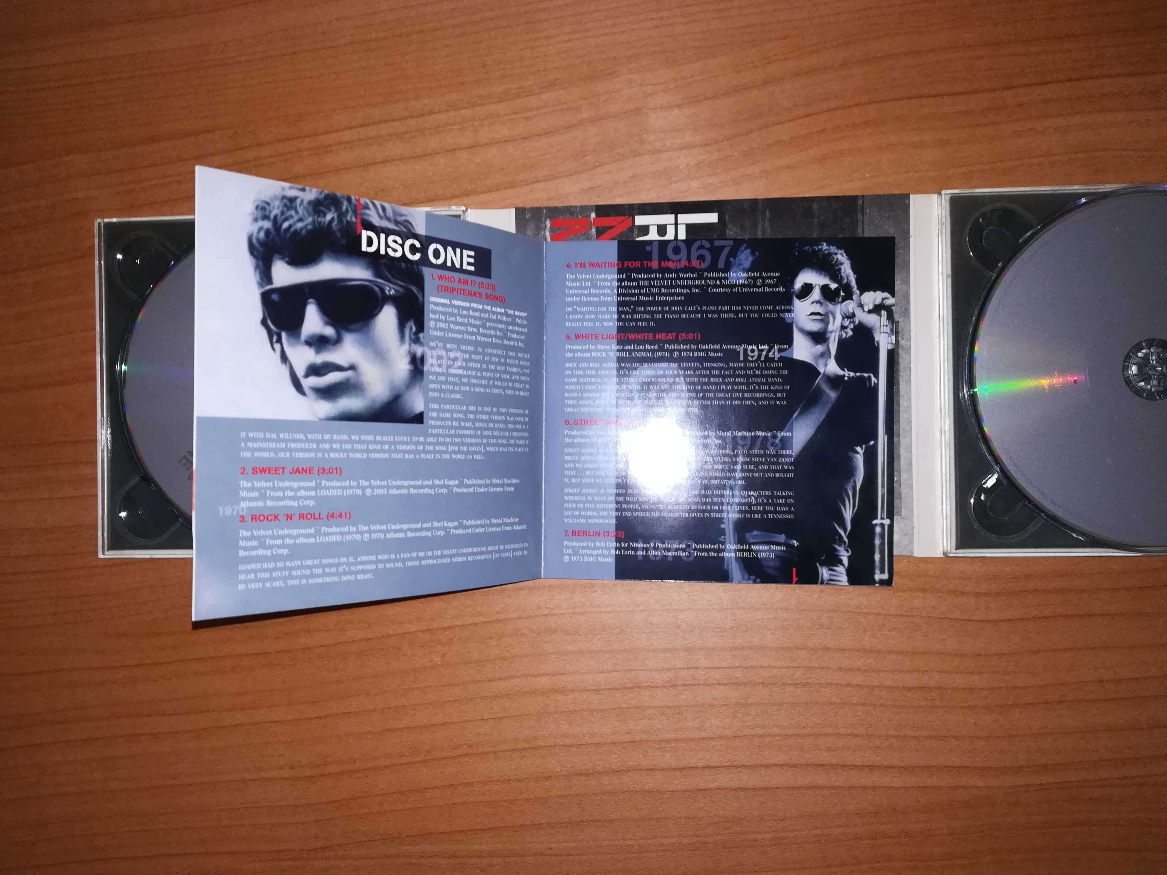 CD duplo Lou Reed NYC man