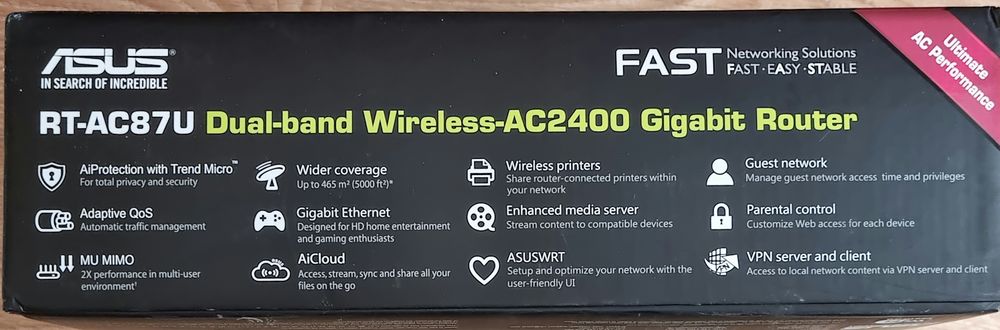Router ASUS RT-AC87U, Firmware Merlin