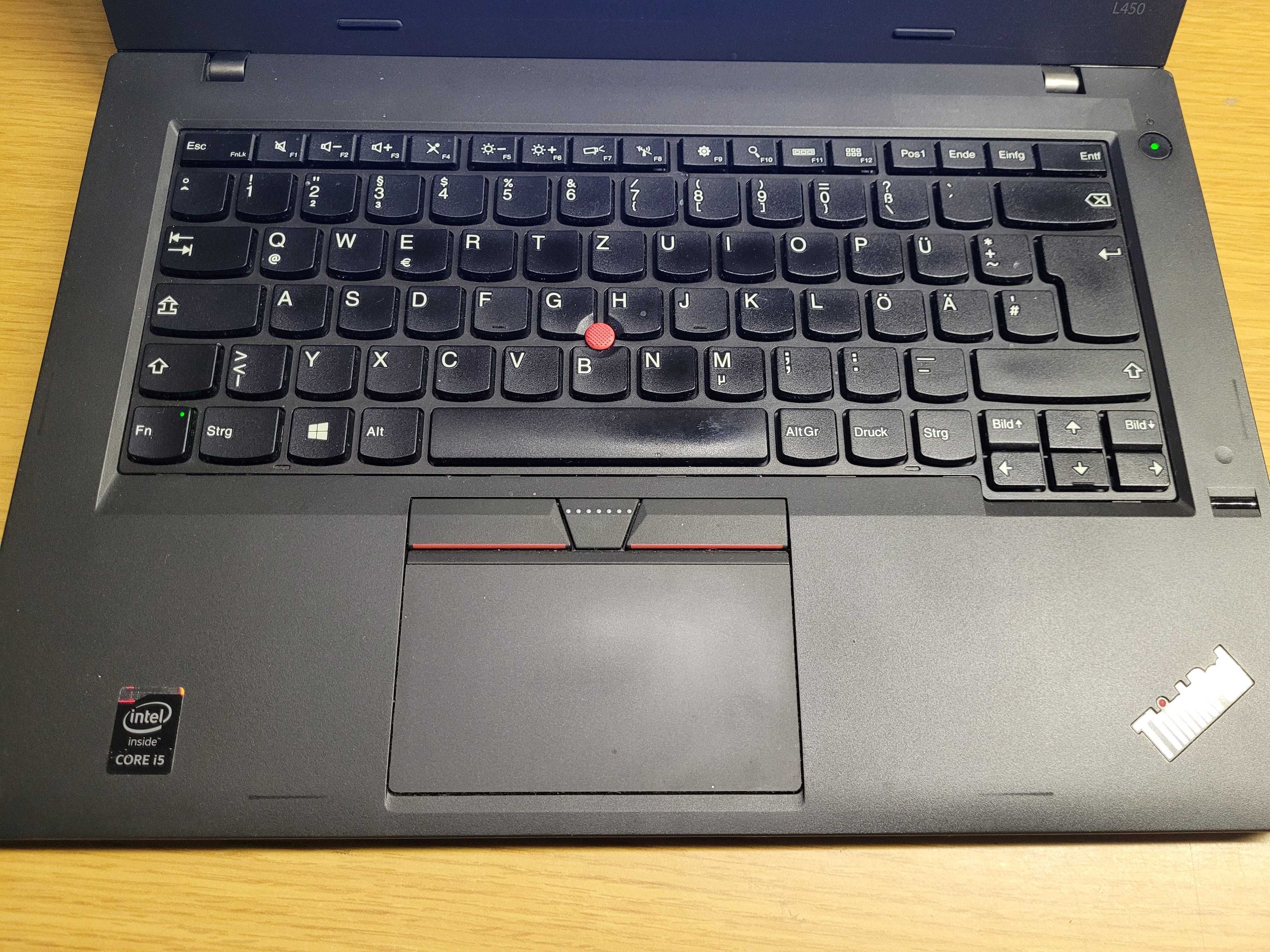 Lenovo ThinkPad L450 / i5 5200U / 12GB RAM / 250GB SSD / 14" FullHD