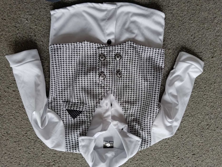 Elegancka bluzka dla dziewczynki na roczek 86