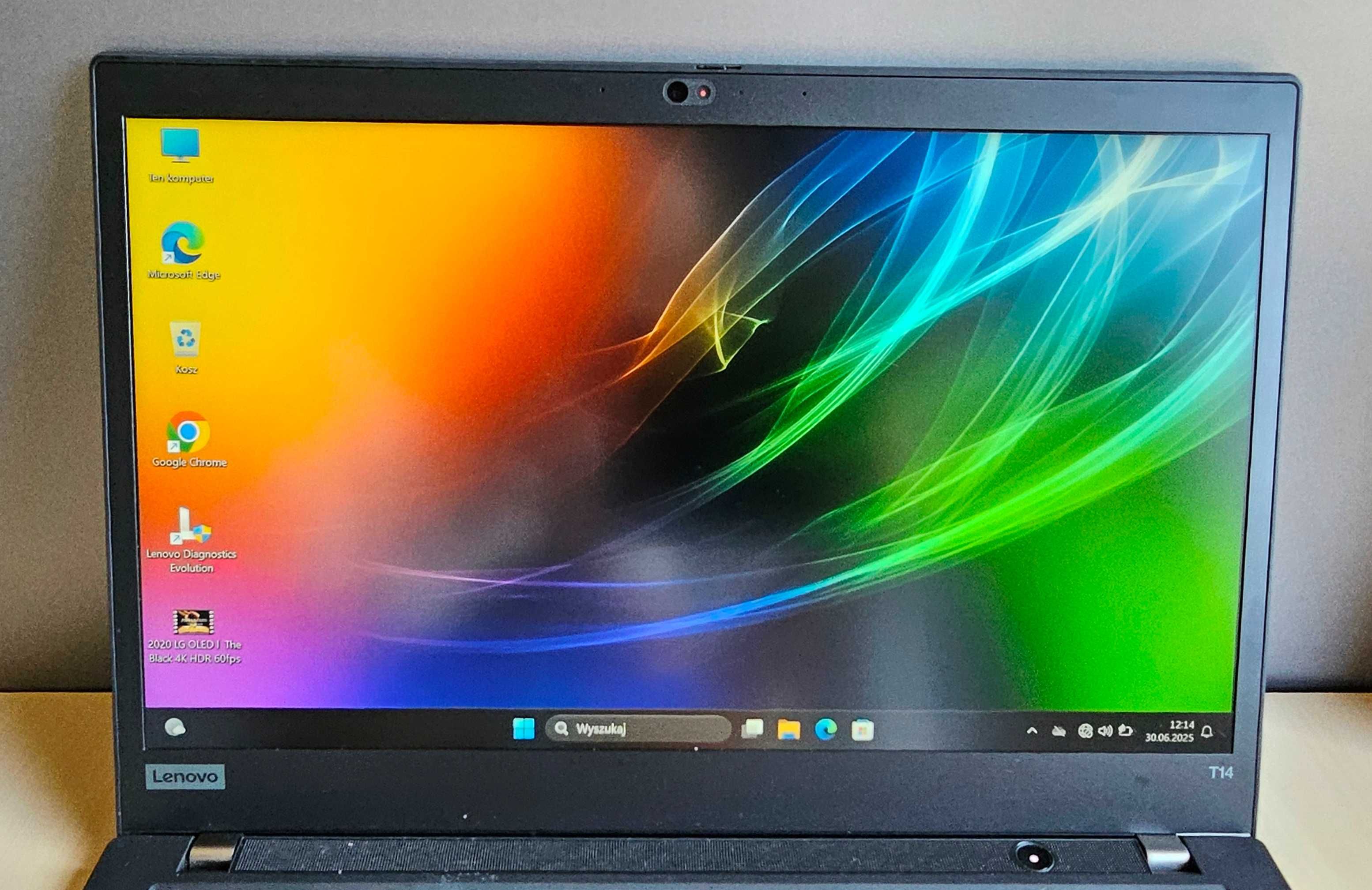 Laptop Lenovo ThinkPad T14 14" 16gb 256gb i5 odnowiony