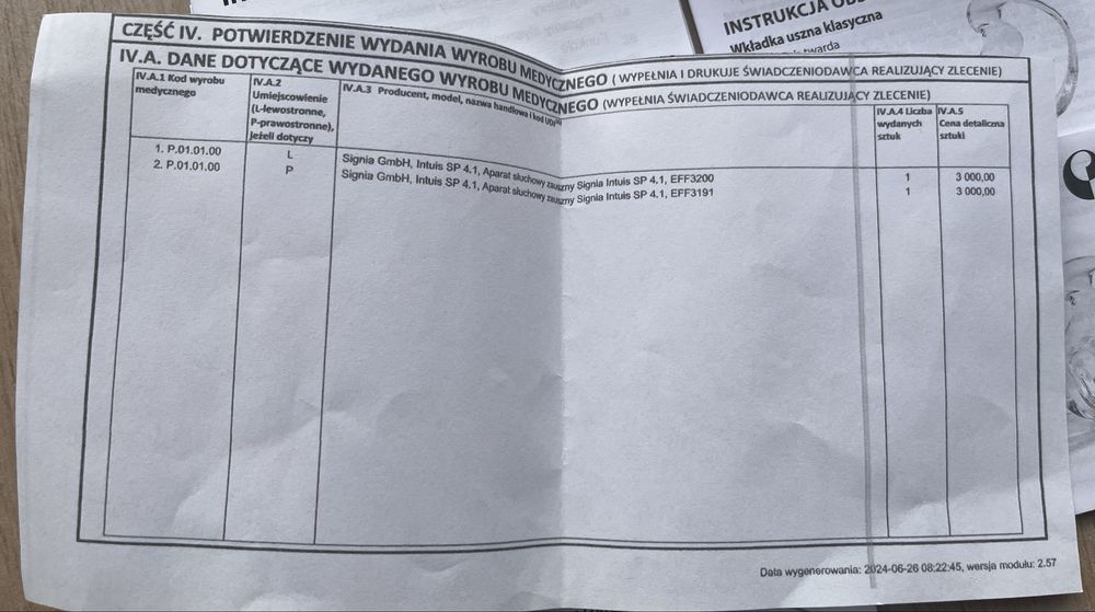 Aparat Słuchowy Signia Intuis SP 4