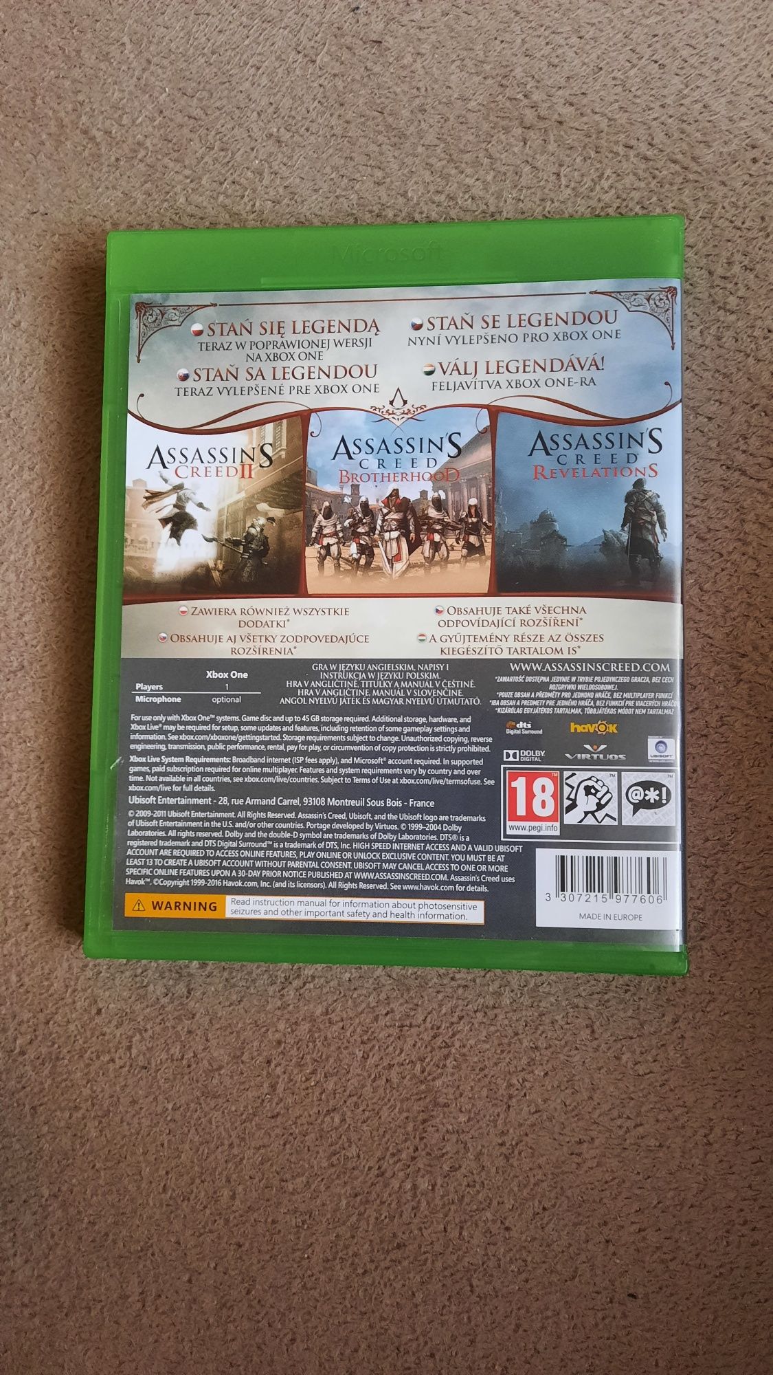 Assassin's Creed The Ezio Collection Xbox