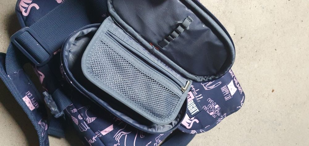 Zestaw torba na ramie i piórnik