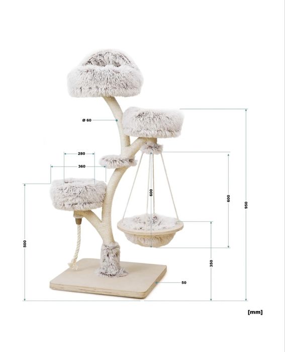 Duzy drapak dla kota