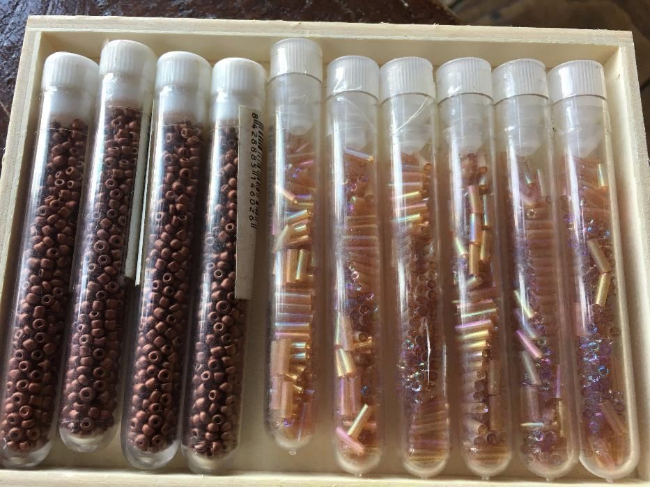 Missangas pack 10 tubos