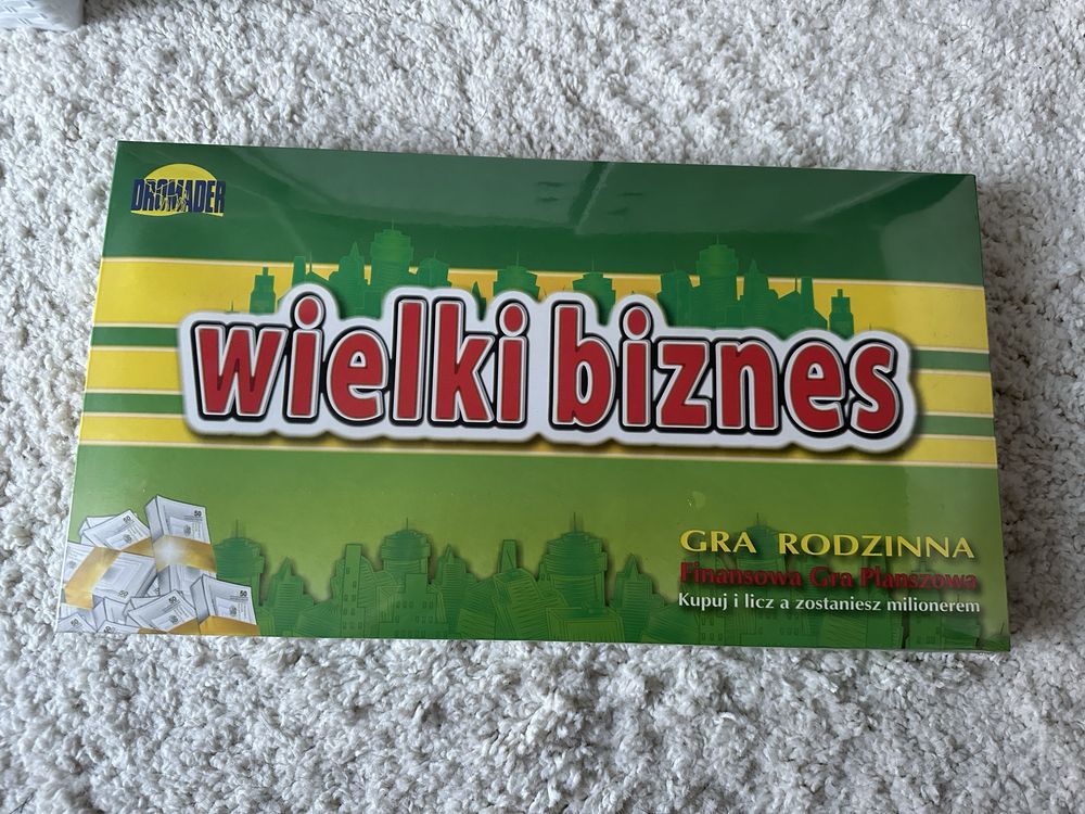 Gra planszowa WIELKI BIZNES ~ NOWA