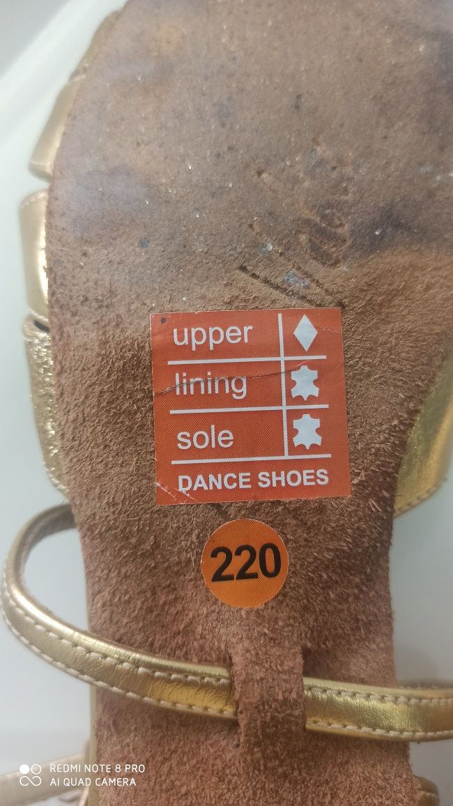 Туфли для бальных танцев бейсик 22