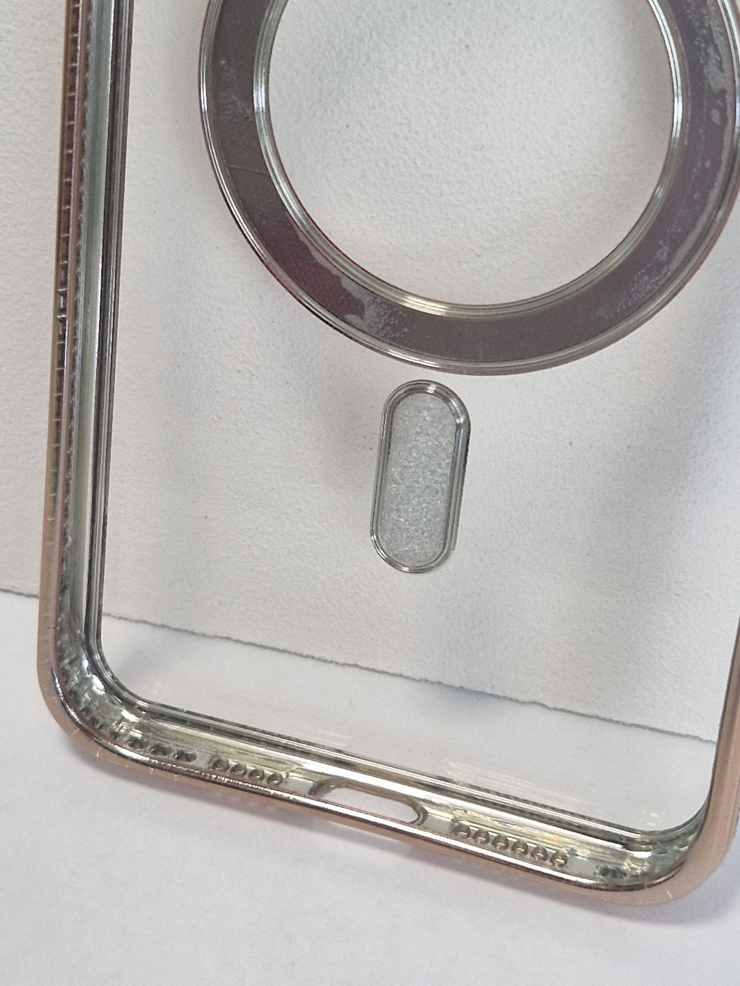 Bling Magsafe Case do Iphone 14 Pro Max złoty