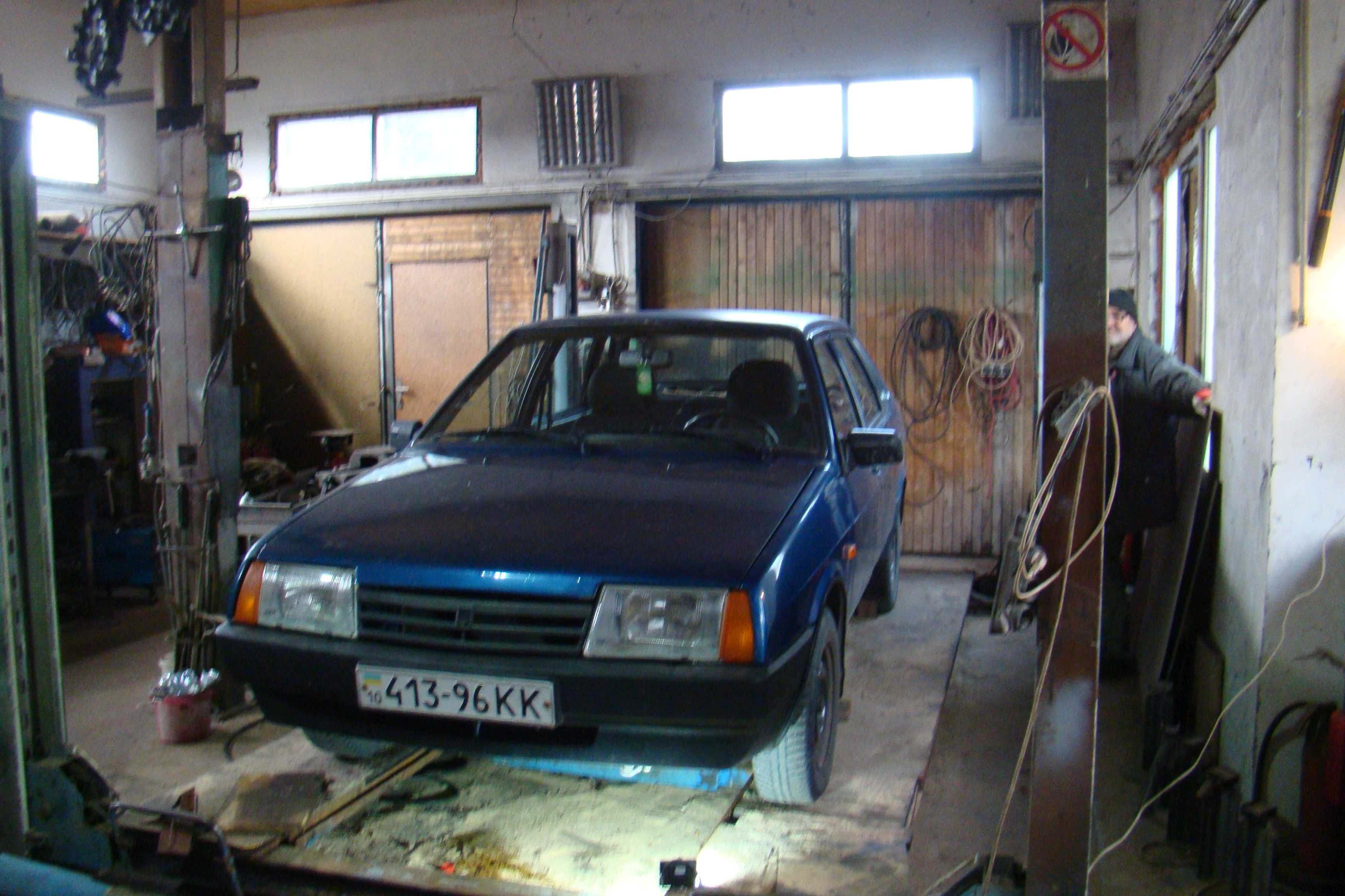 Четырехстоечный подъемник Ravaglioli RAV 421, 4 тонны, Италия, б/у