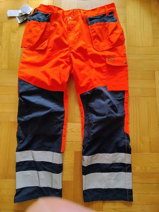 Jobman Hi-Vis-EN471 Spodnie robocze budowlane Okazja