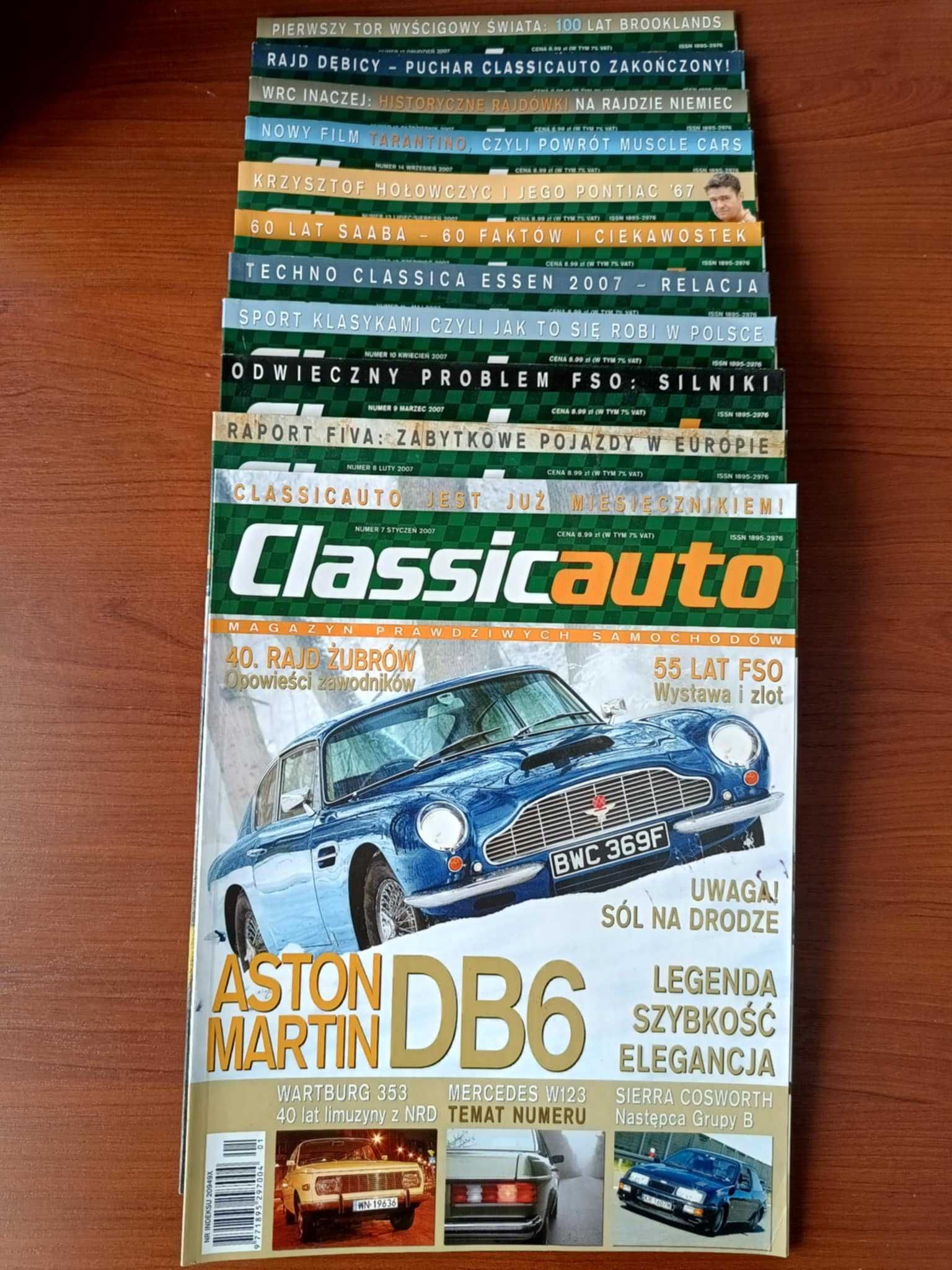 Classicauto magazyn - od nr 1 do nr 36 - youngtimer oldtimer - zestaw