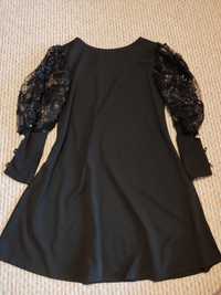 Czarna sukienka xl new style
