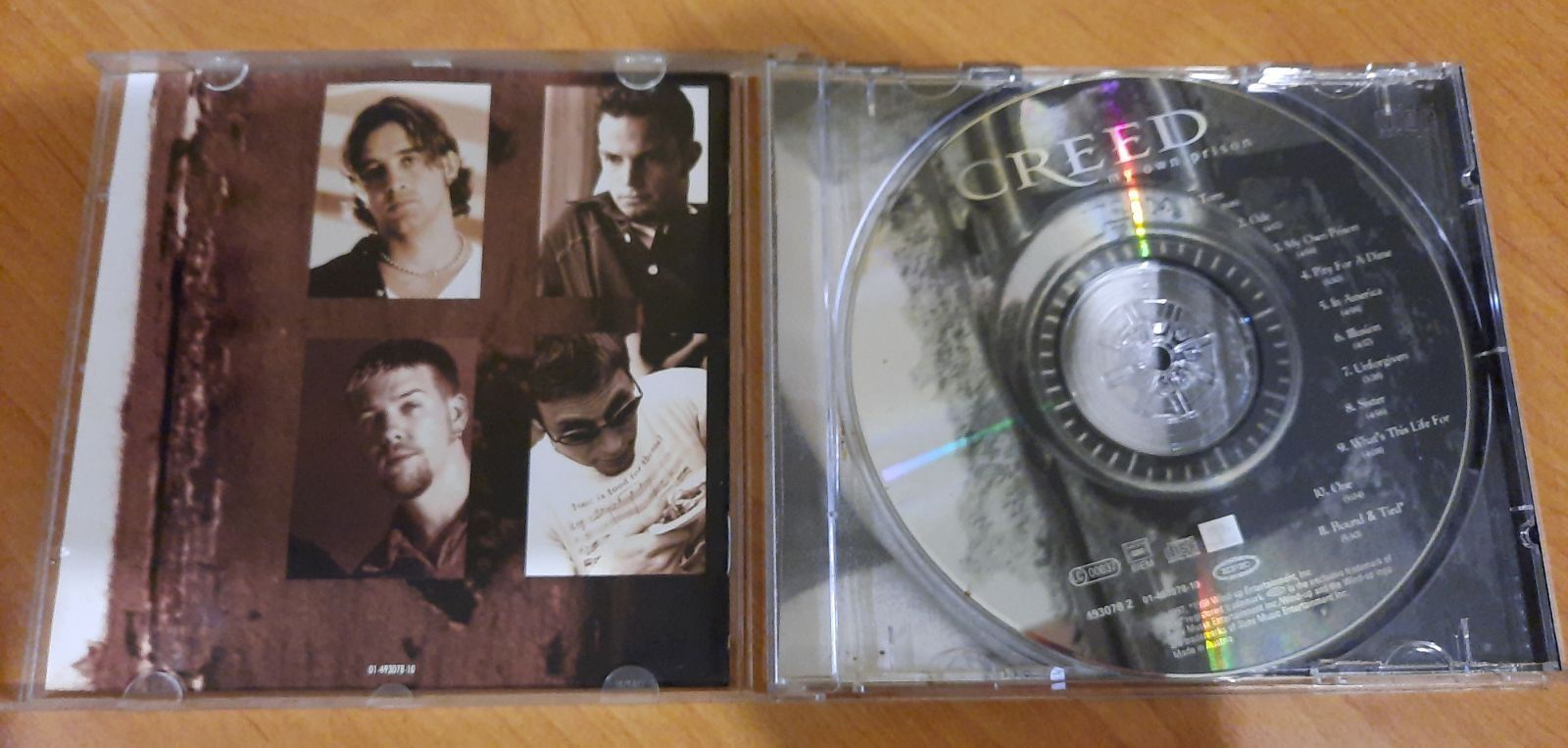 Creed "My own prison" CD Диск
