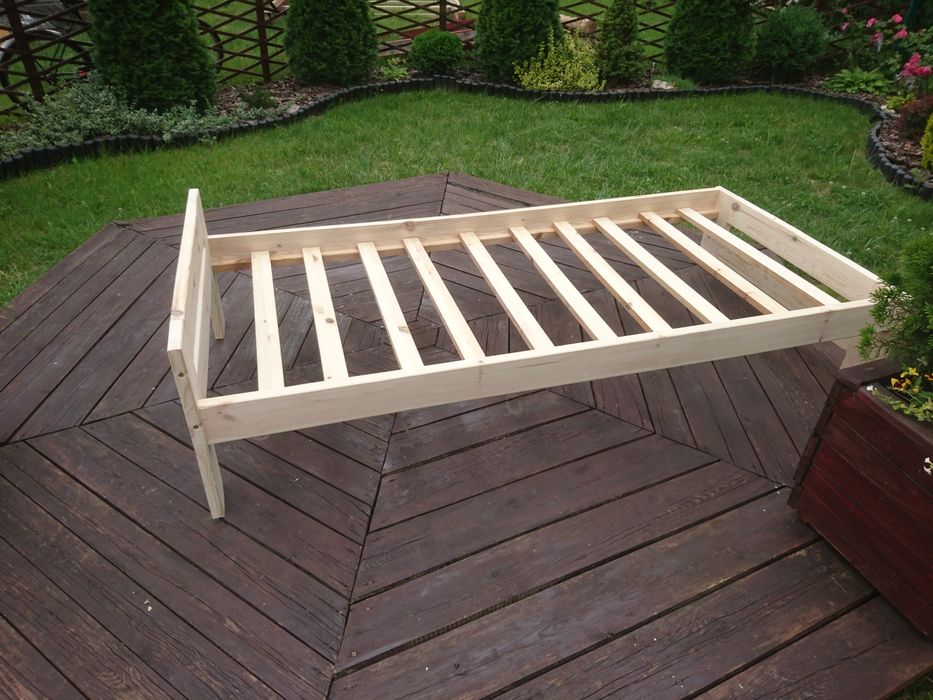 Łóżko drewniane sosnowe 160×200cm