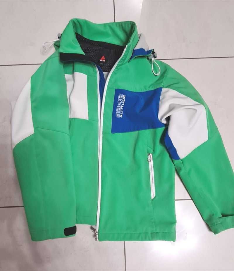 kurtka przeciwdeszczowa typu softshell,  rozmiar 152, unisex