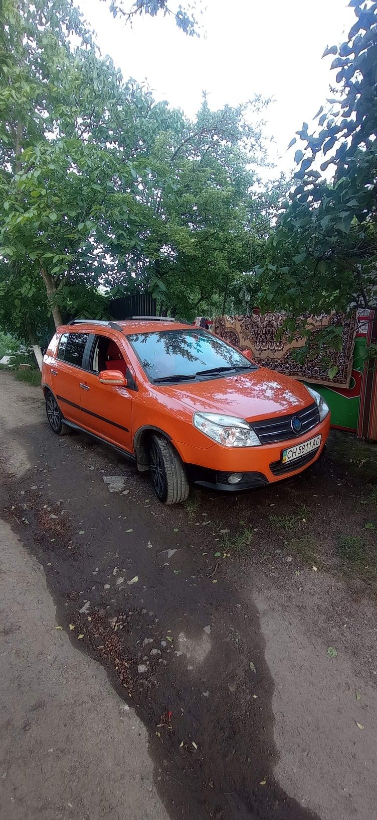 Geely mk Kross 2013г.газ.бензин