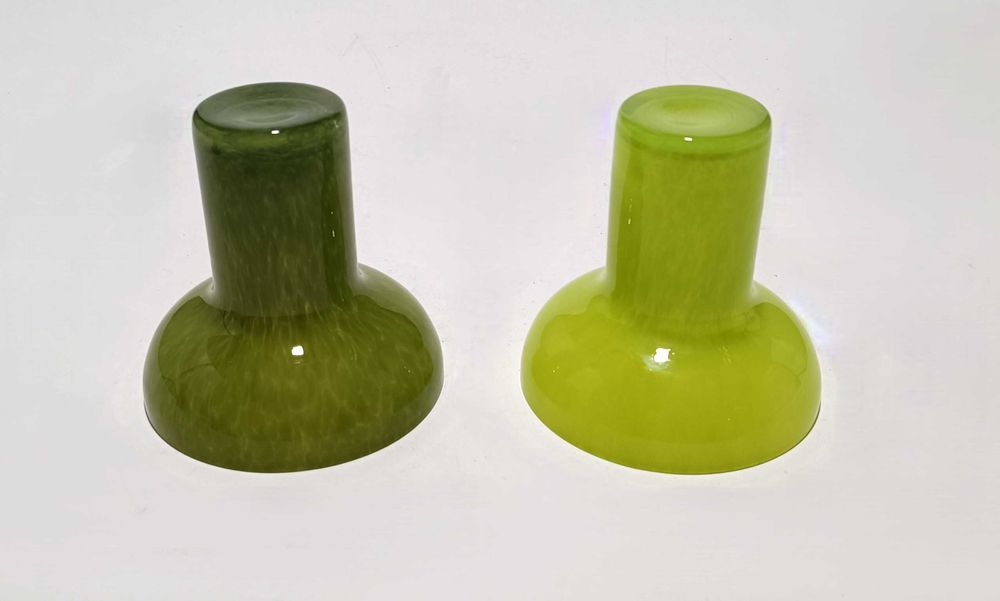 T-Light em vidro soprado – Peça decorativa e luminosa | Verdes