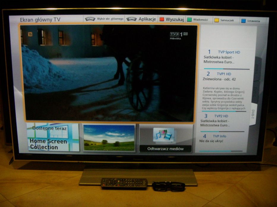 Telewizor plazmowy Panasonic TX-P55ST60 stan bdb, gwarancja...