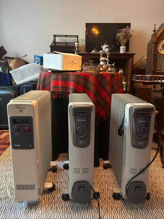 Conjunto de 3 radiadores