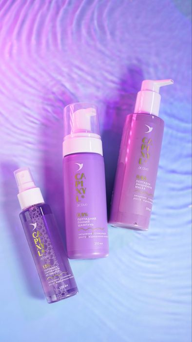 Набір від випадіння волосся,зміцнення Soika Capixyl Active з пептидами