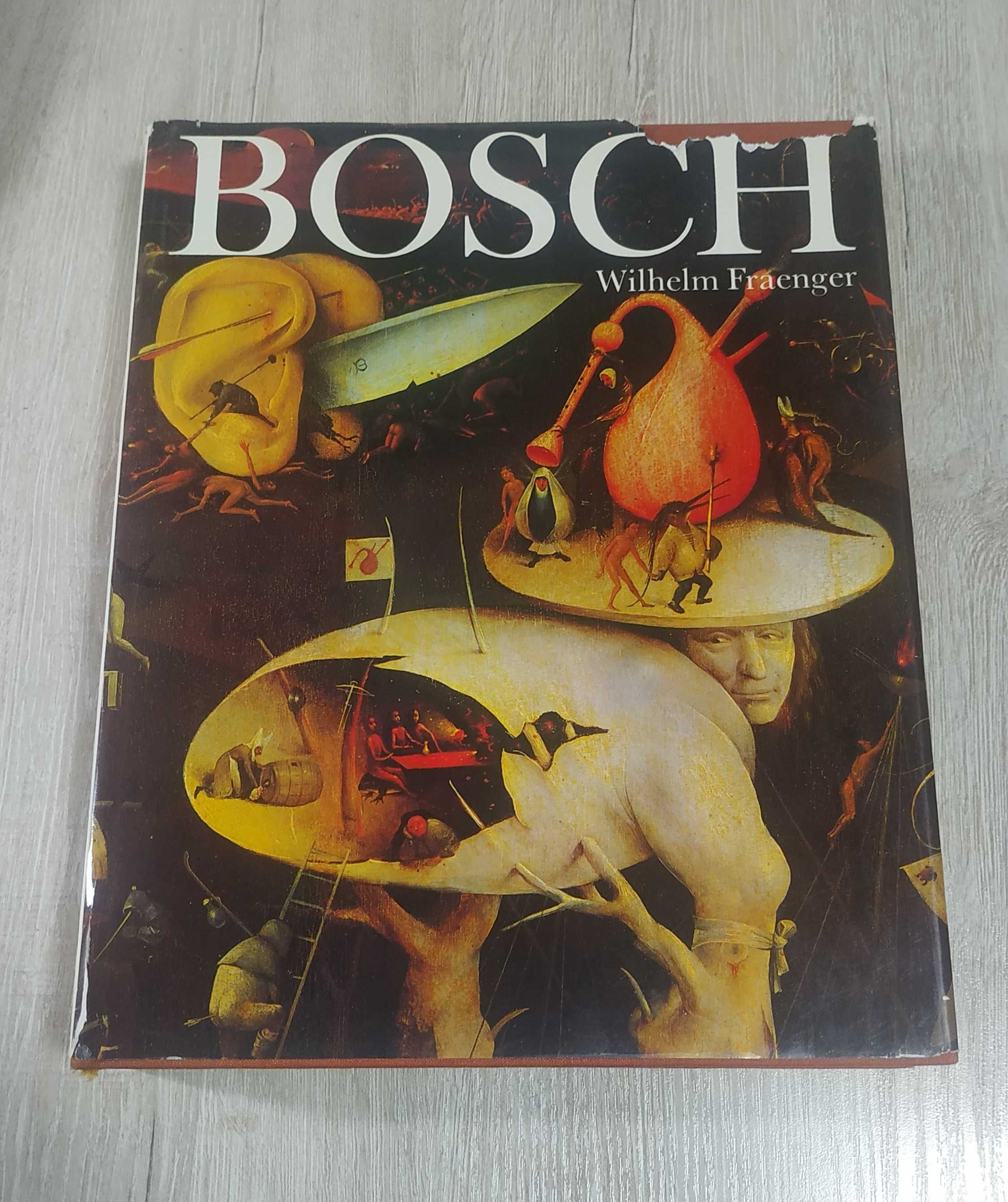 Книга-альбом Босх Bosch Wilhelm Fraenger 1975