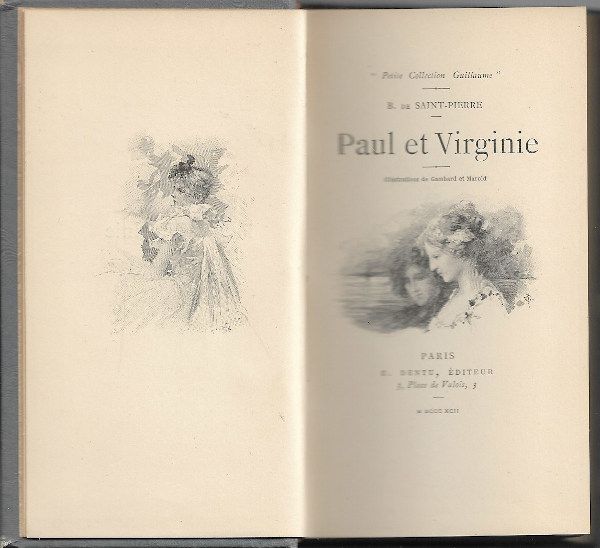 Paul et Virginie - B. de Saint-Pierre