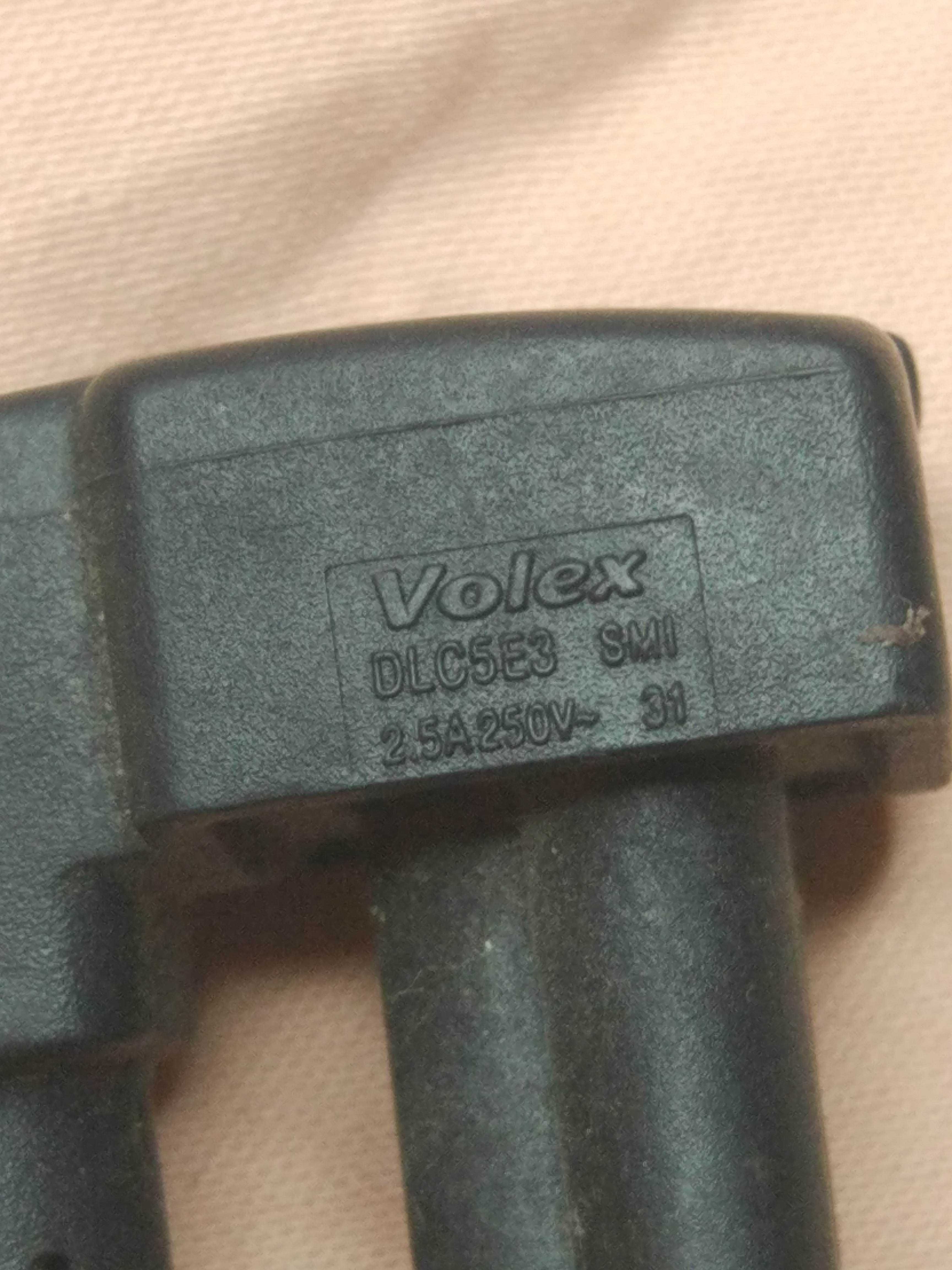 Кабель живлення питания для блок питания 3-пин Volex Dell 2.5A 250V