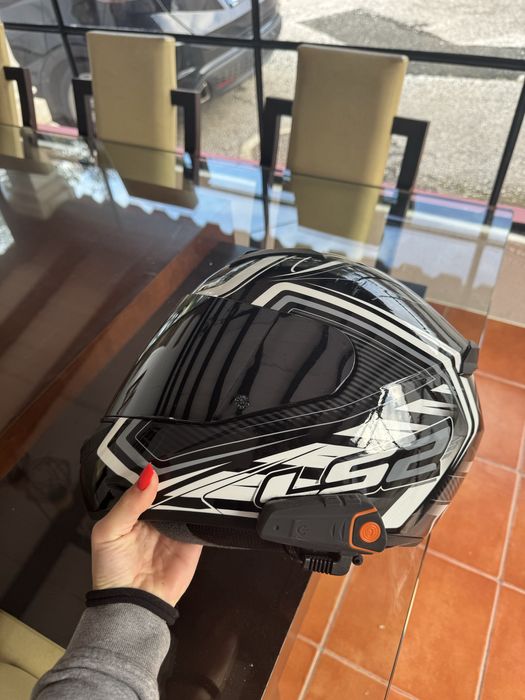 Capacete LS2+ Intercomunicador