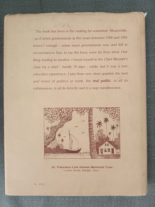 My Goa - an autobiography" de Luizinho Faleiro.