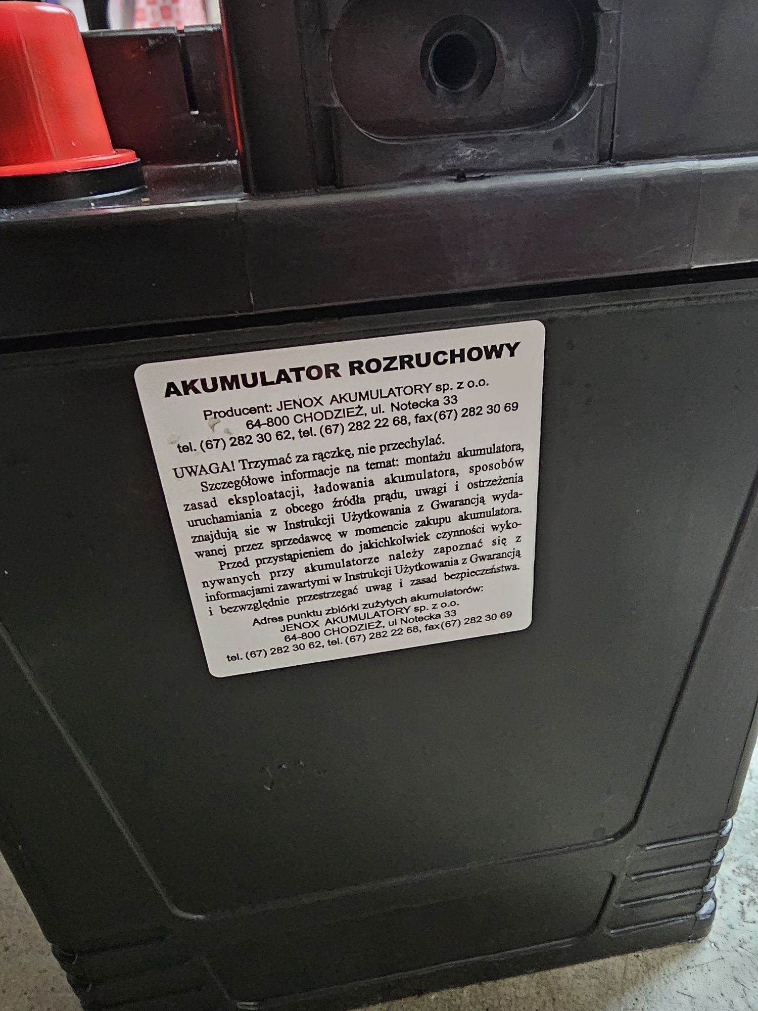 Akumulator 125Ah 12V 950A Amper Max Polski Akumulator z Chodzieży