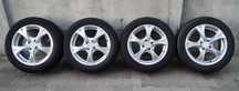 Oryginalne felgi aluminiowe 16 cali 4X100 + opony  205/55 16