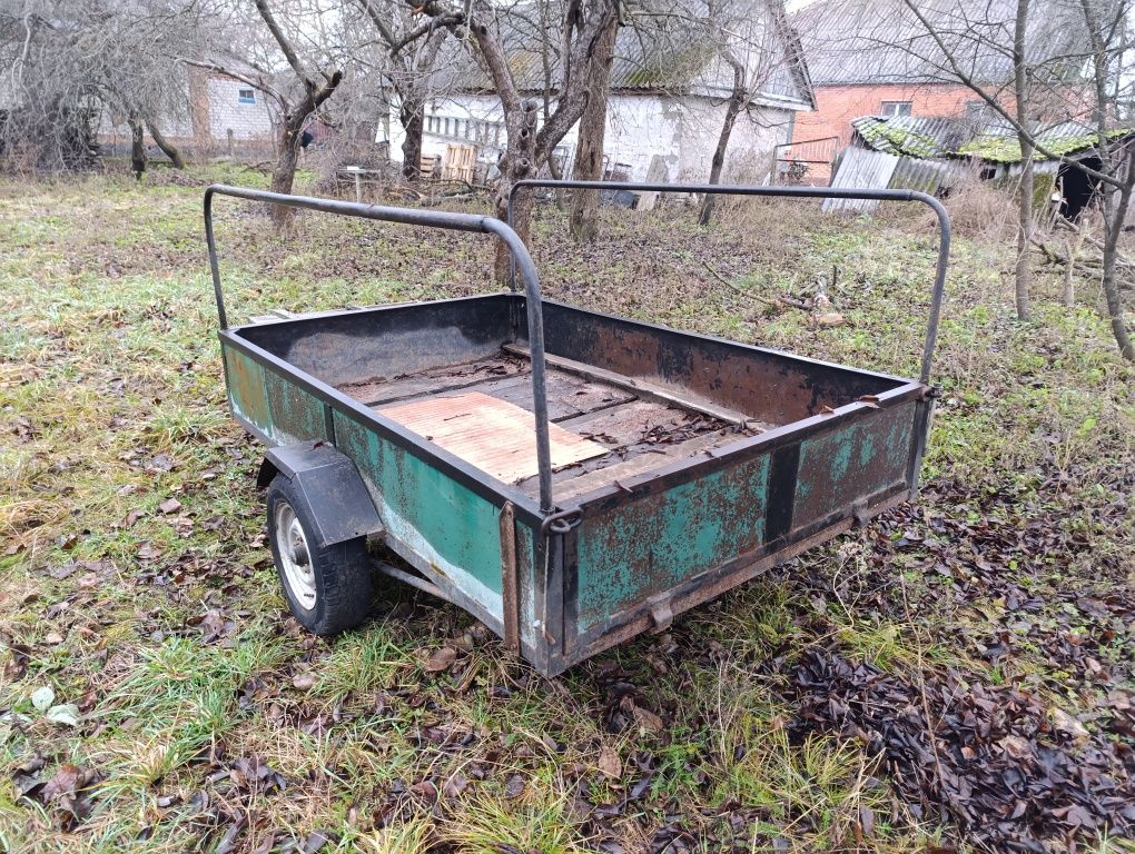 Причіп до мінітрактора
