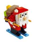 LEGO® Creator - Santa Claus Polybag 30580 Pai Natal em Ski