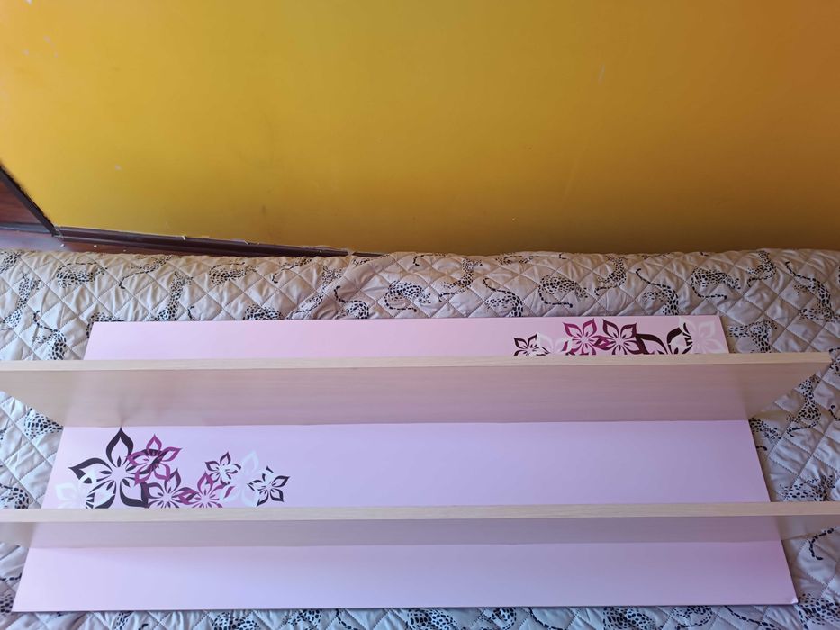 Półka podwójna na książki, zabawki 120,5 cm