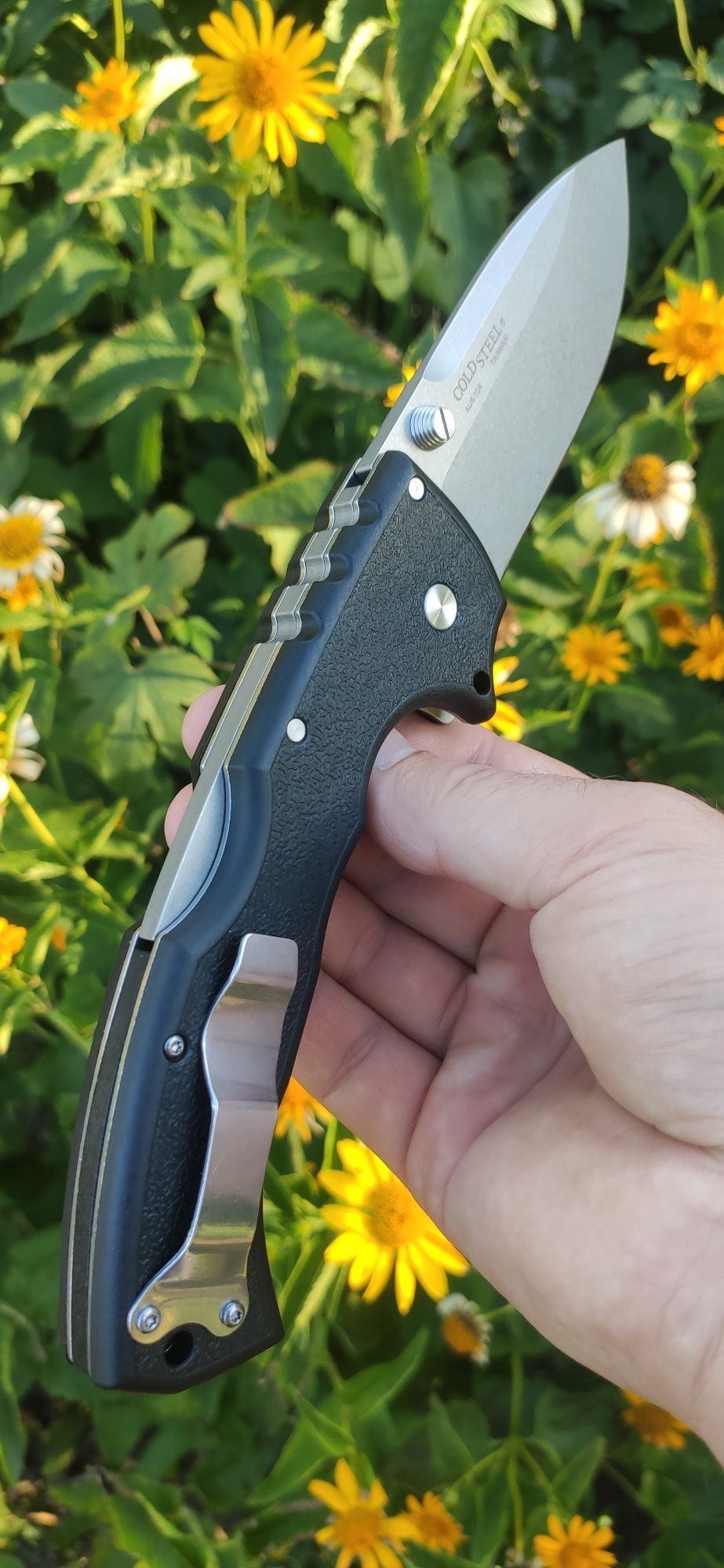 Cold Steel 4-Max Scout, карманный ломик со сталью клинка AUS-10